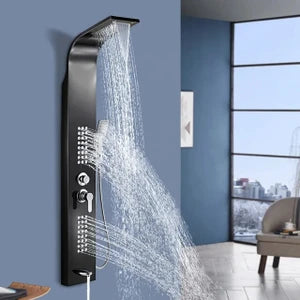 Pianno 5-in-1 Multifunction Stainless Steel Shower Panel