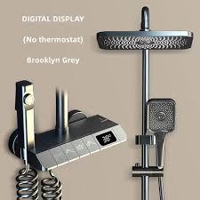 4-in-1 Digital Piano Shower Head – Music, LED Light, Temperature Display & Spray Modes