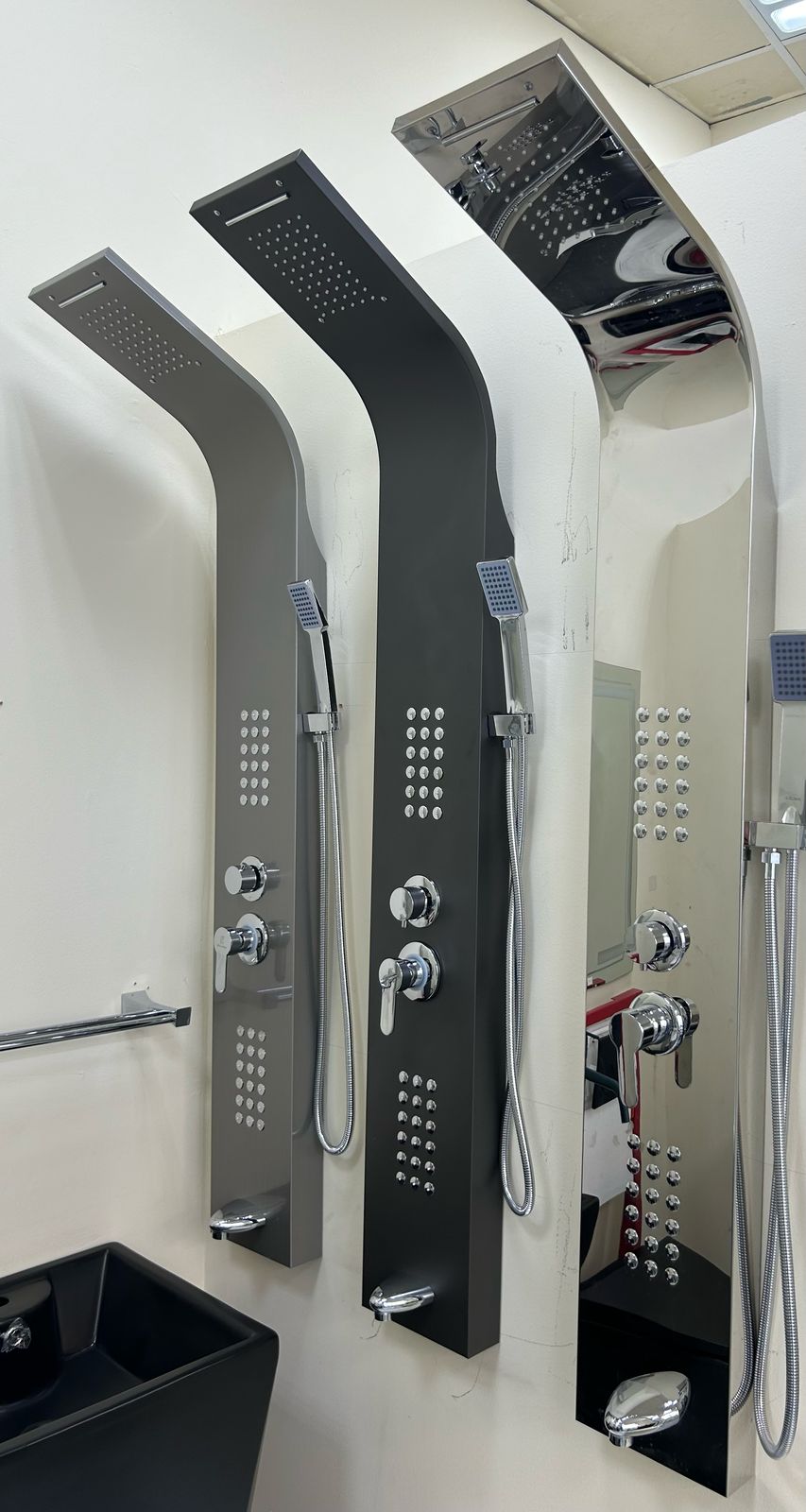 Pianno 5-in-1 Multifunction Stainless Steel Shower Panel